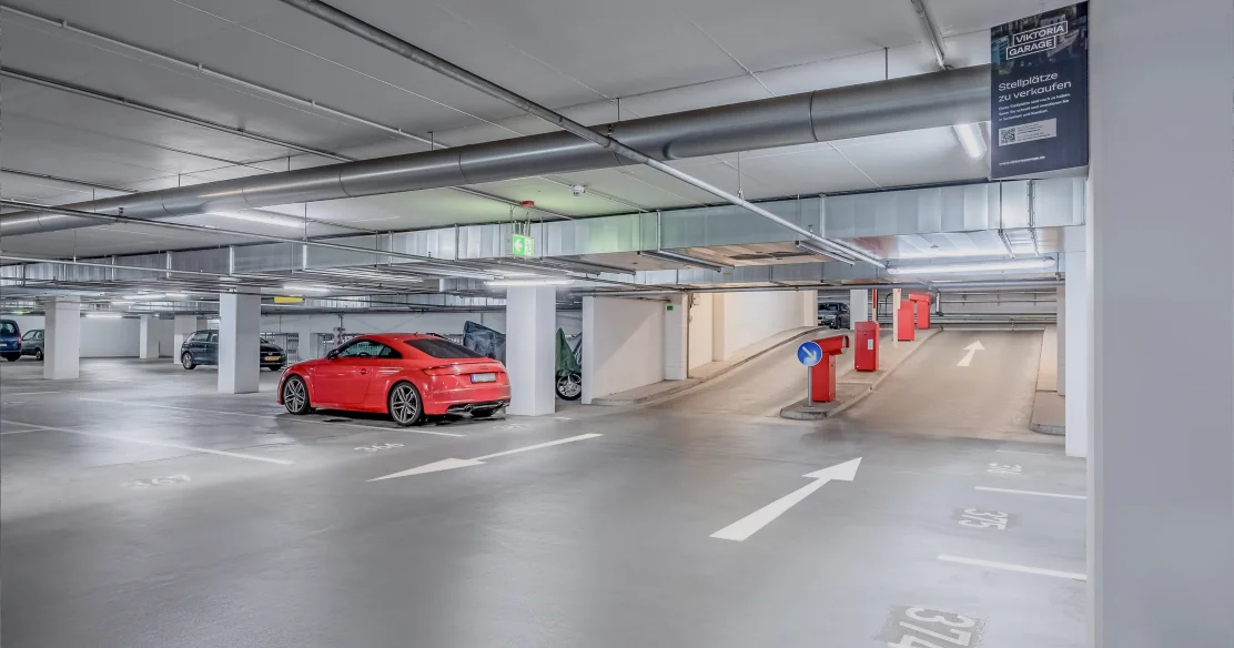 Innenansicht Viktoria Garage